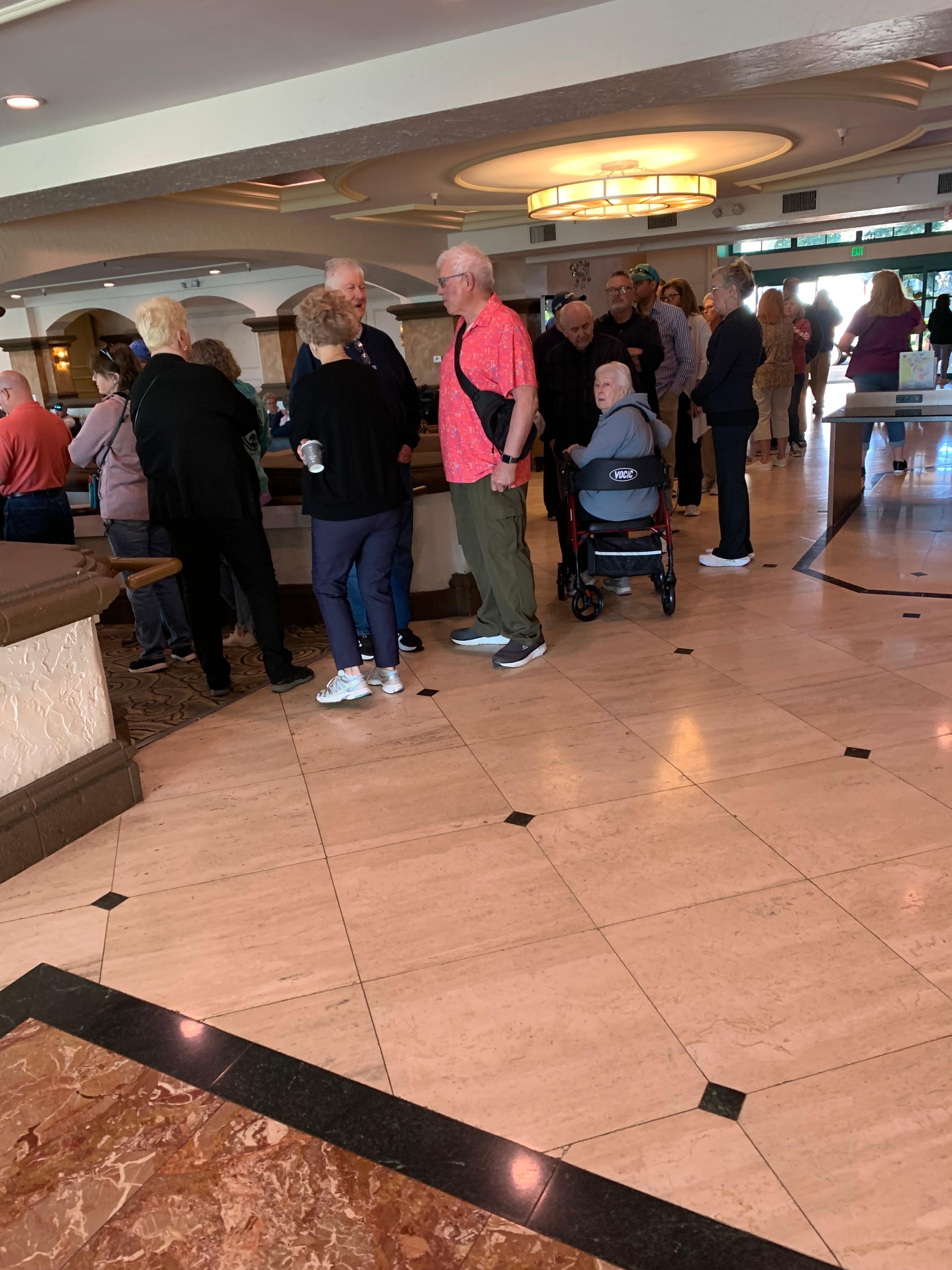 breakfast traffic jam