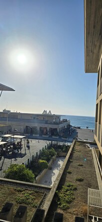 Vue de la terrasse de l'appartement