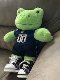 I didn’t tell the staff we added another guest. We met at build a bear