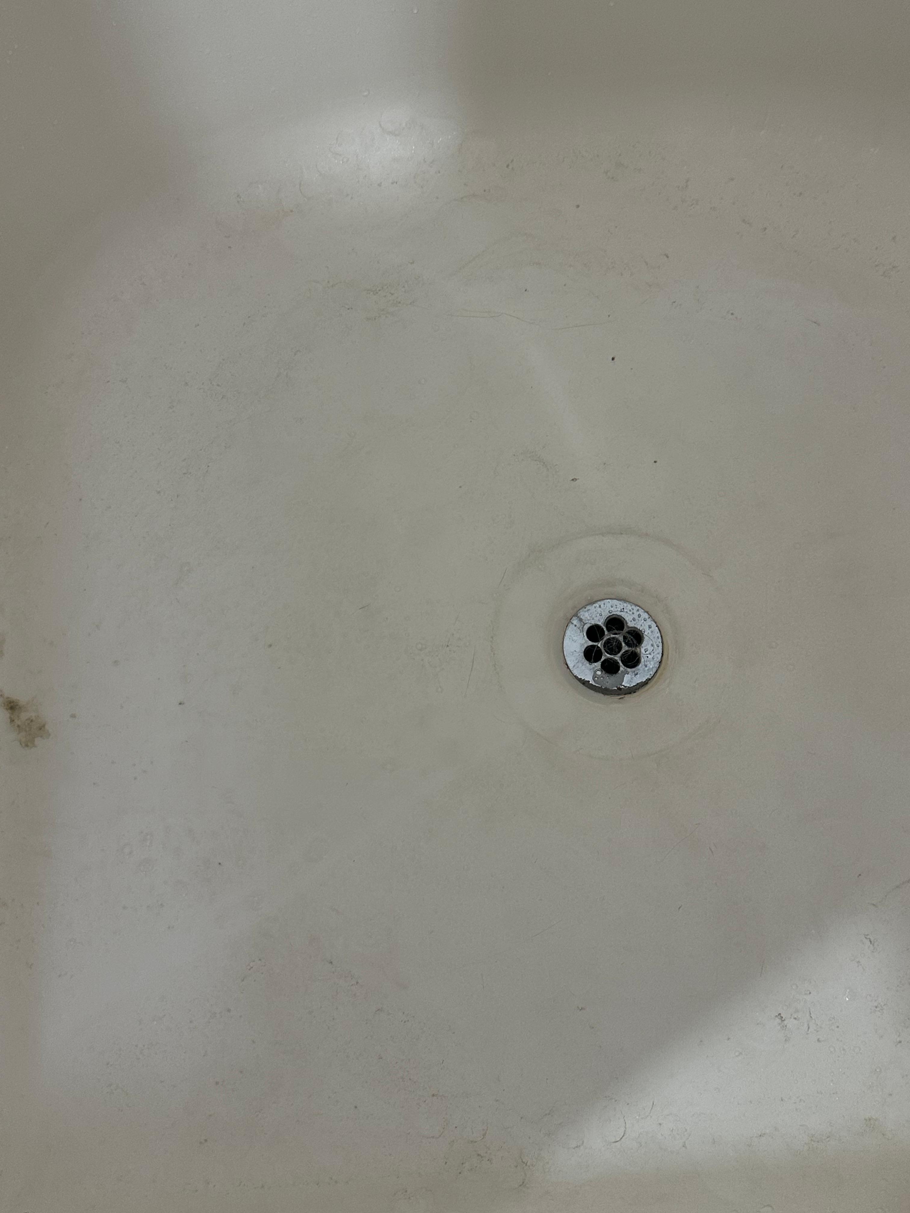 Shower yuck - we cleaned