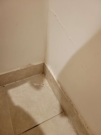What happened in this bathroom?