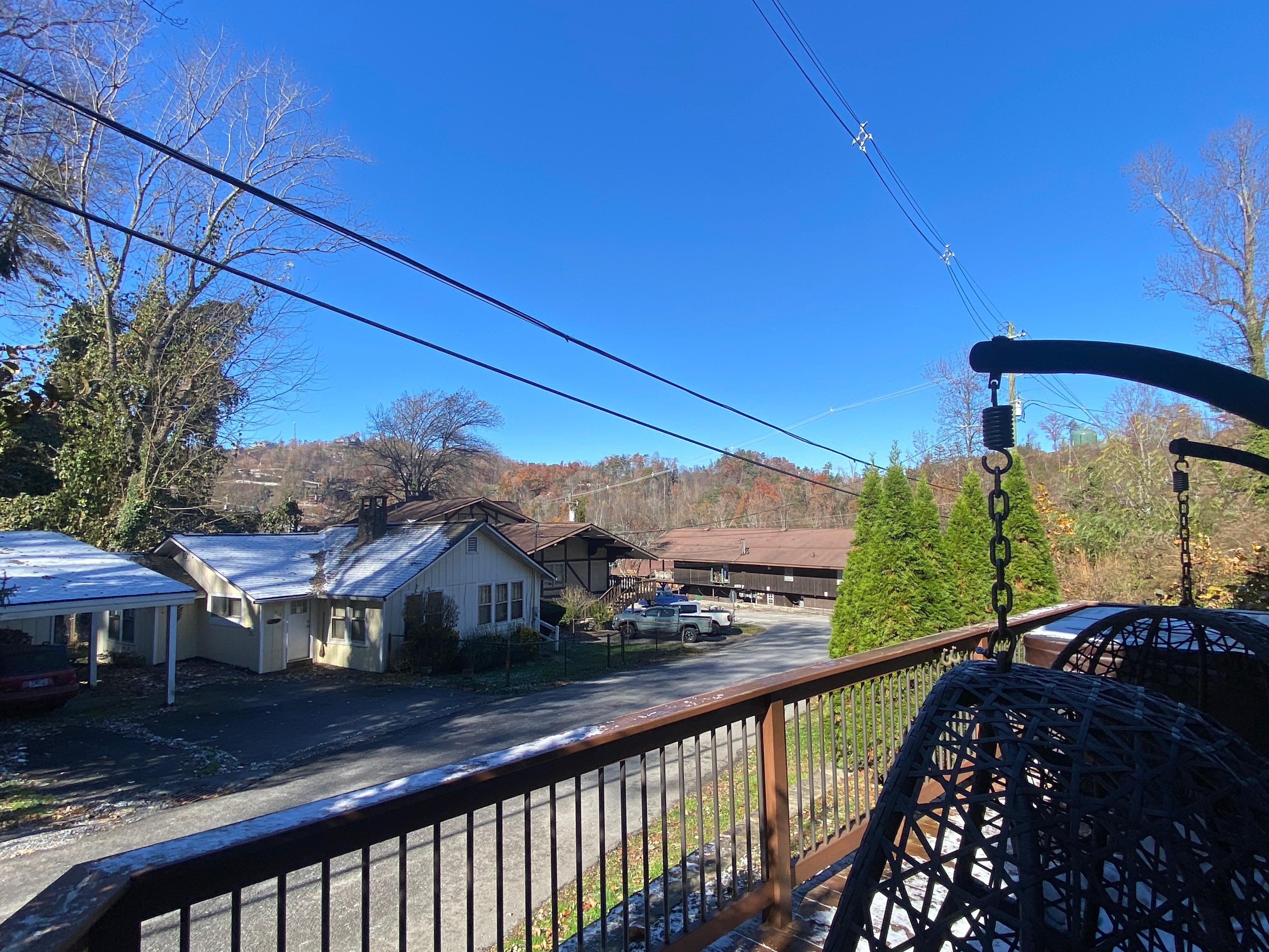 The view from the front porch 