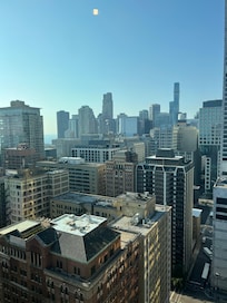 View from the hotel gym
