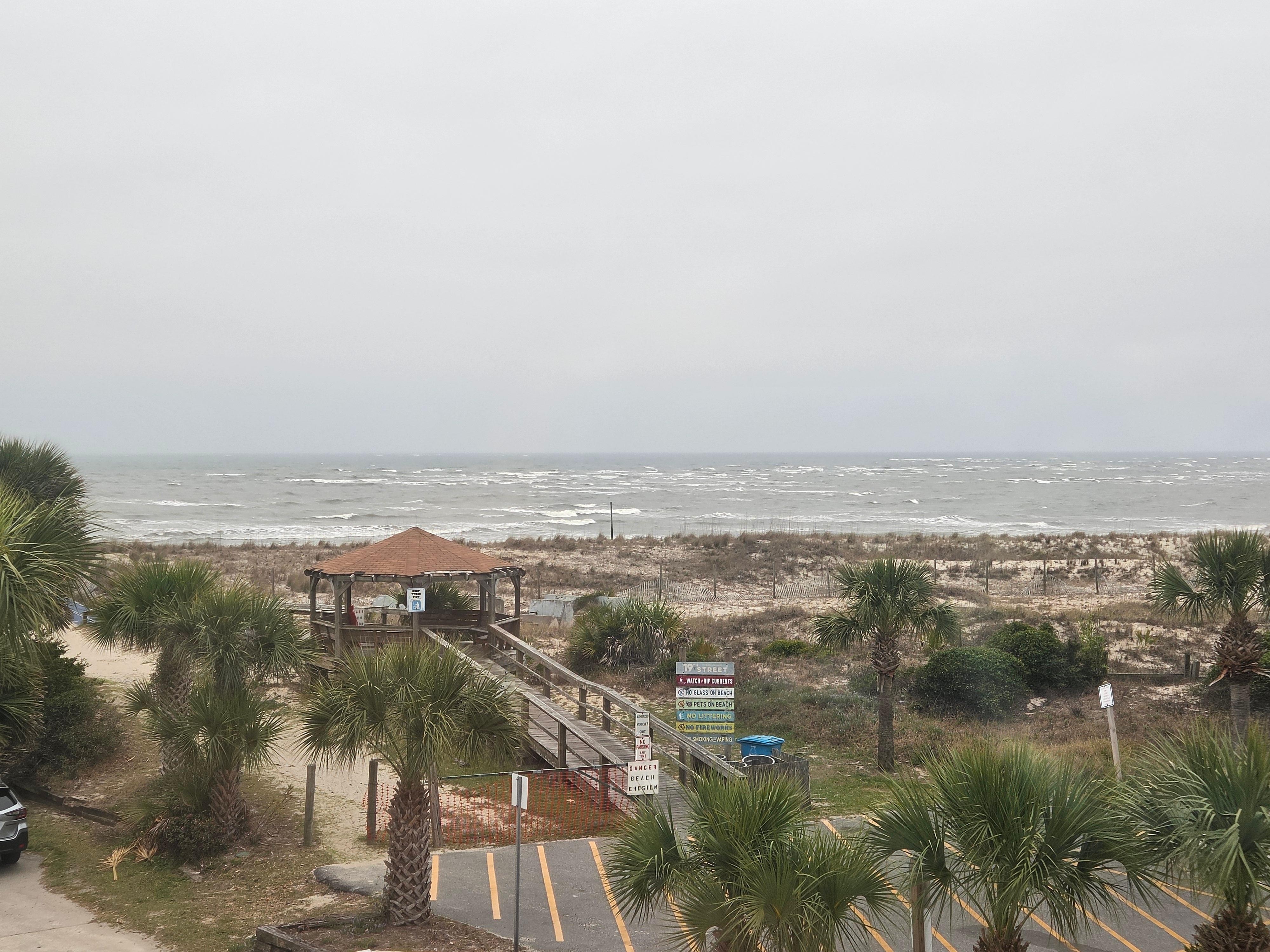 View from the deck and master bedroom. 
