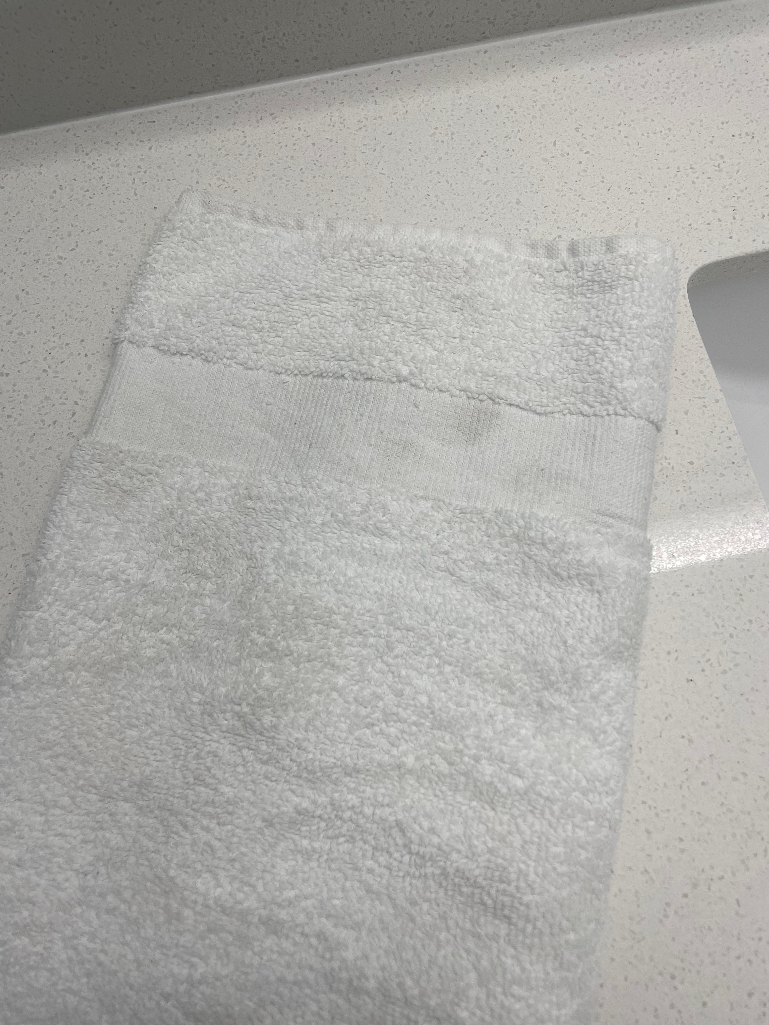Used hand towel