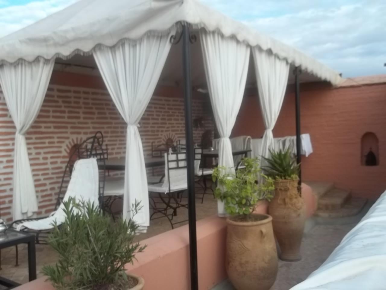 Terrasse sur le toit