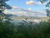 View from back deck.