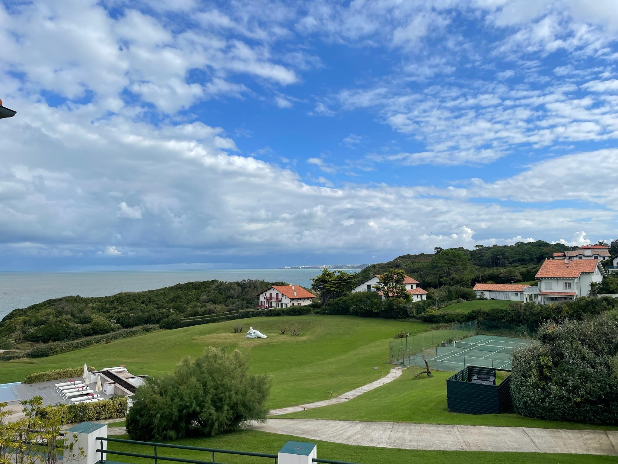 Vue depuis la terrace de ma chambre