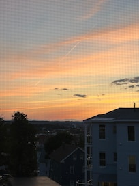 The view was beautiful