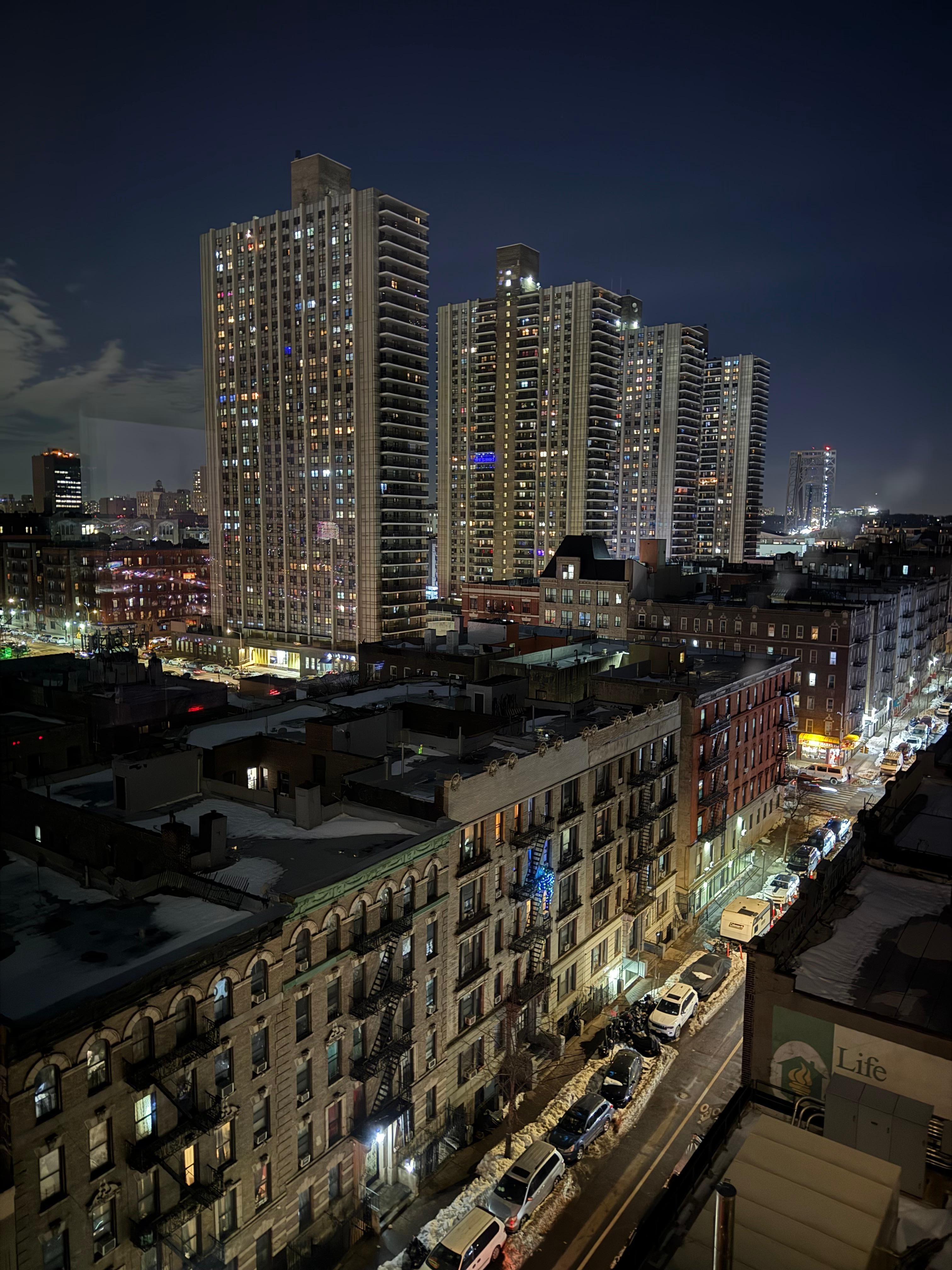 Lovely night view from our suite