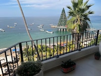 Gorgeous view fhe huge balcony