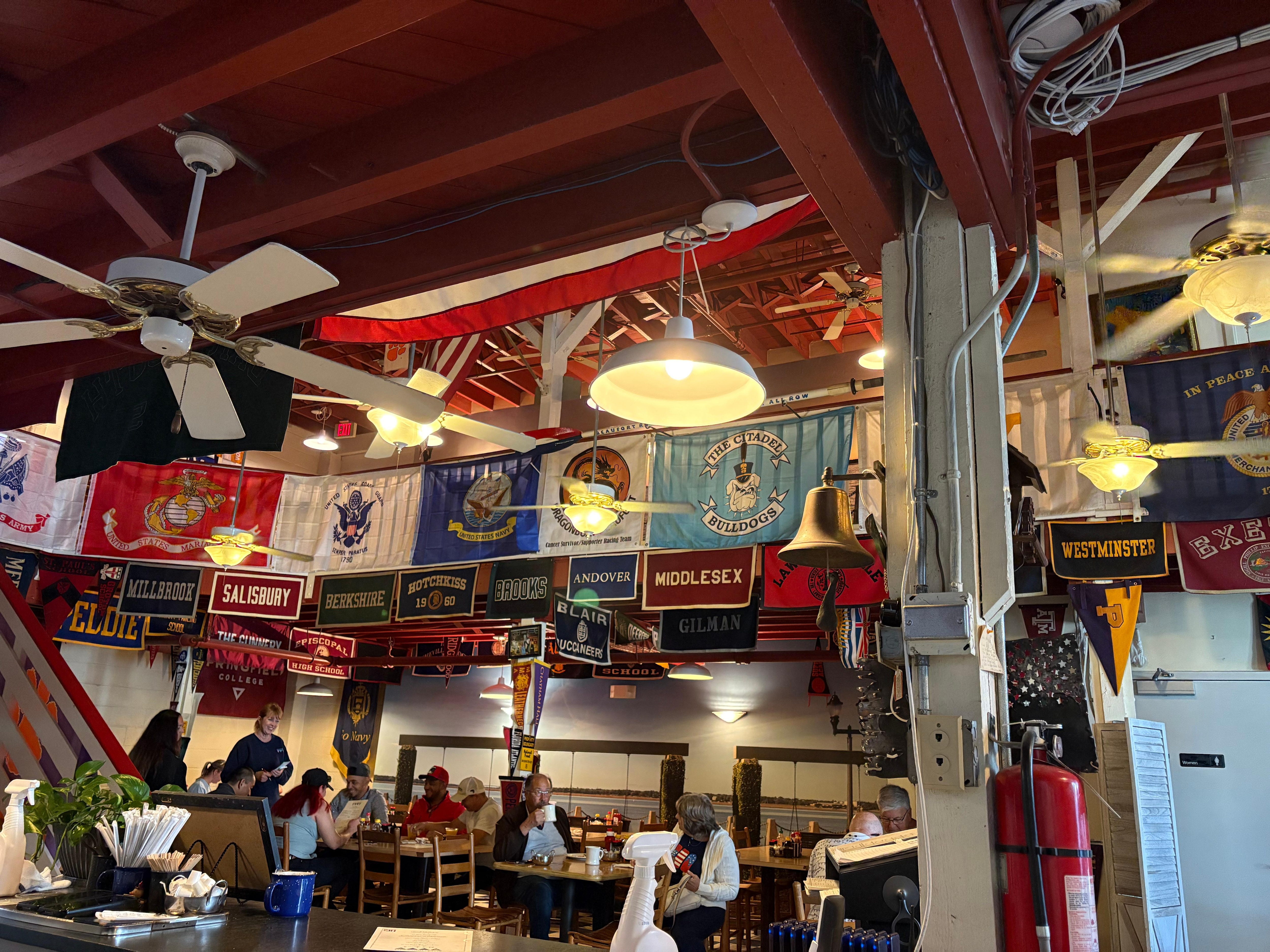 Blackstone’s cafe a few blocks away. Huge BF. Coffee not that great. 