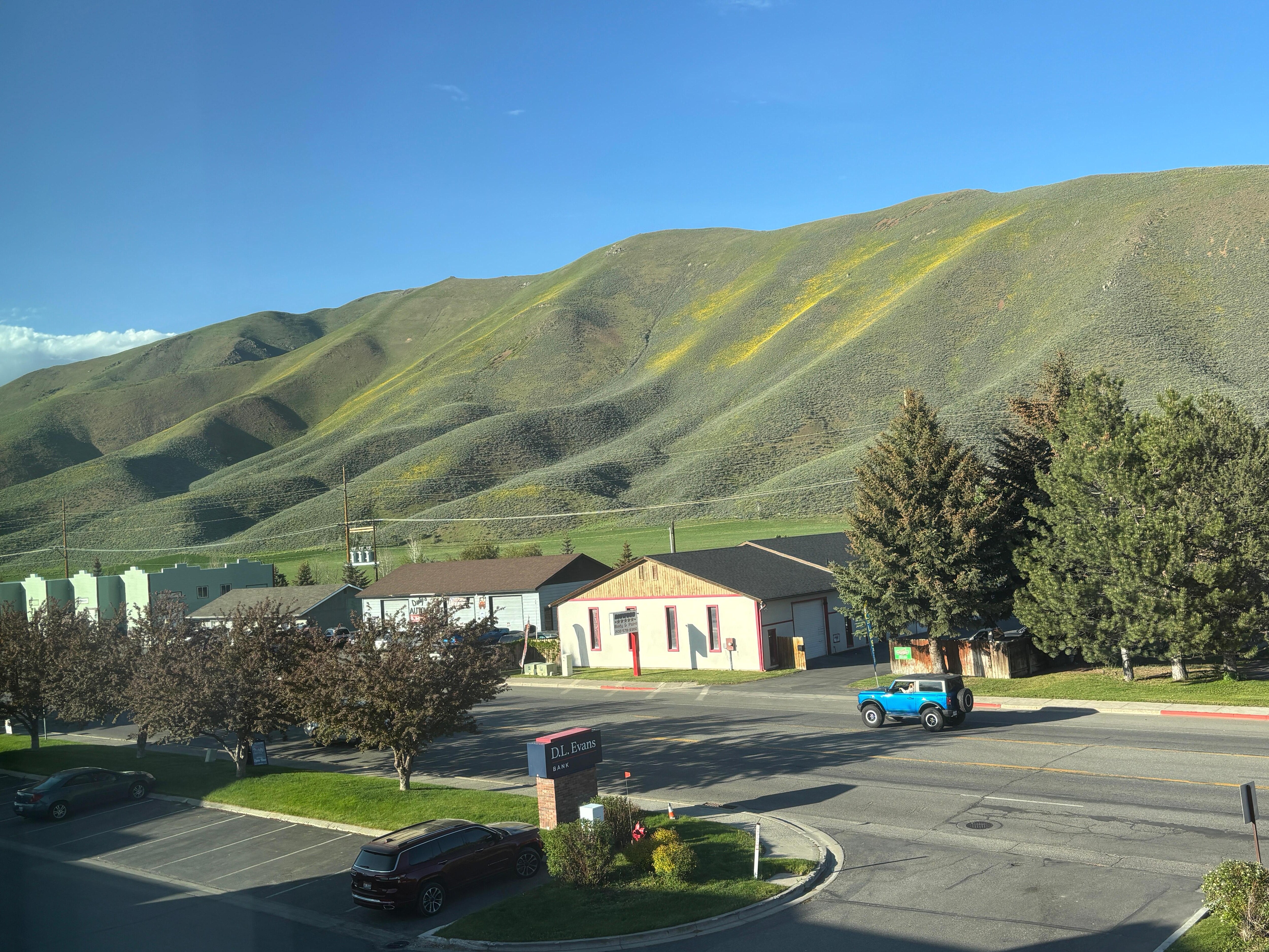 View from room.