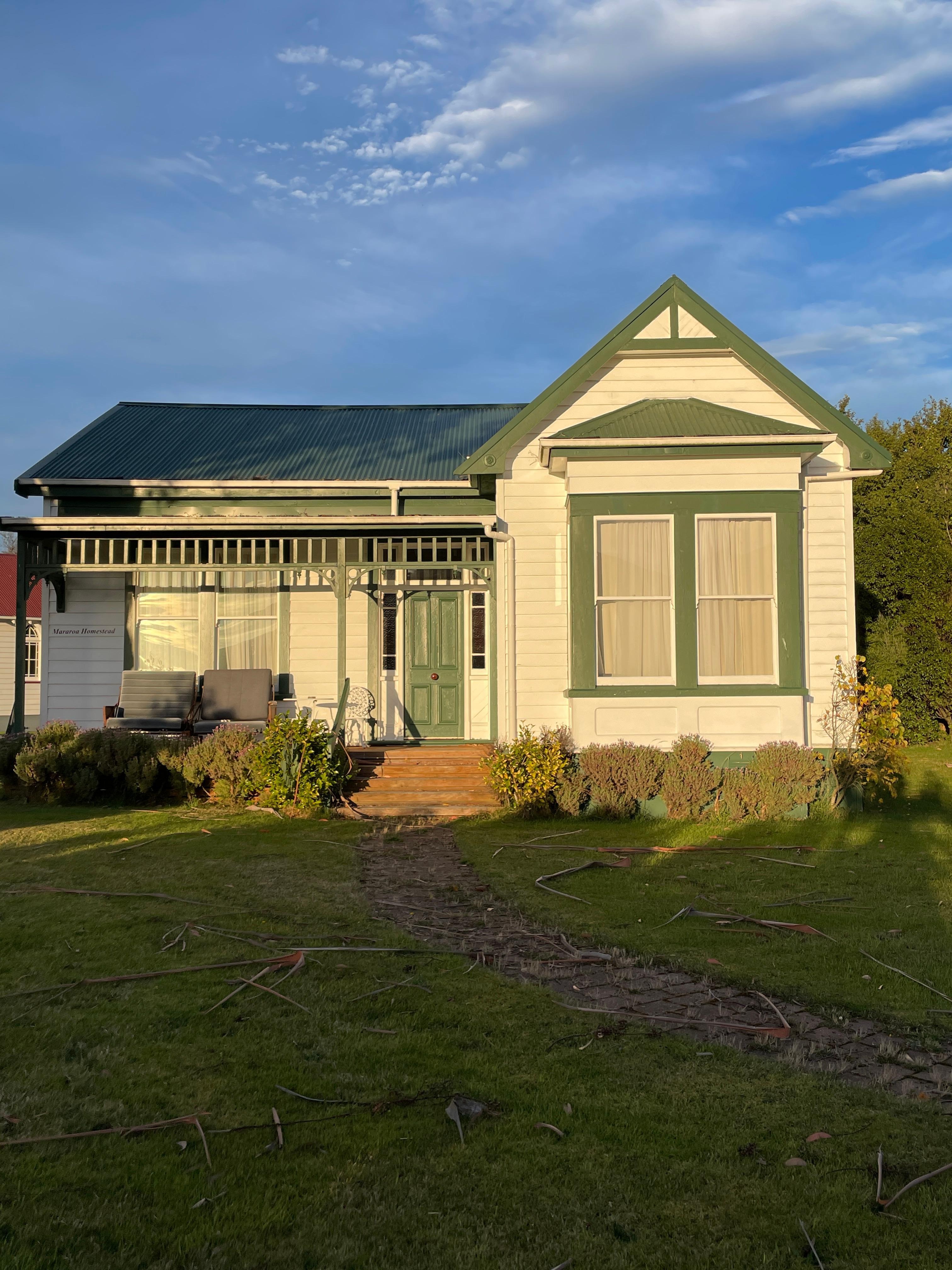 The station house.at Tr Anau Lodge.