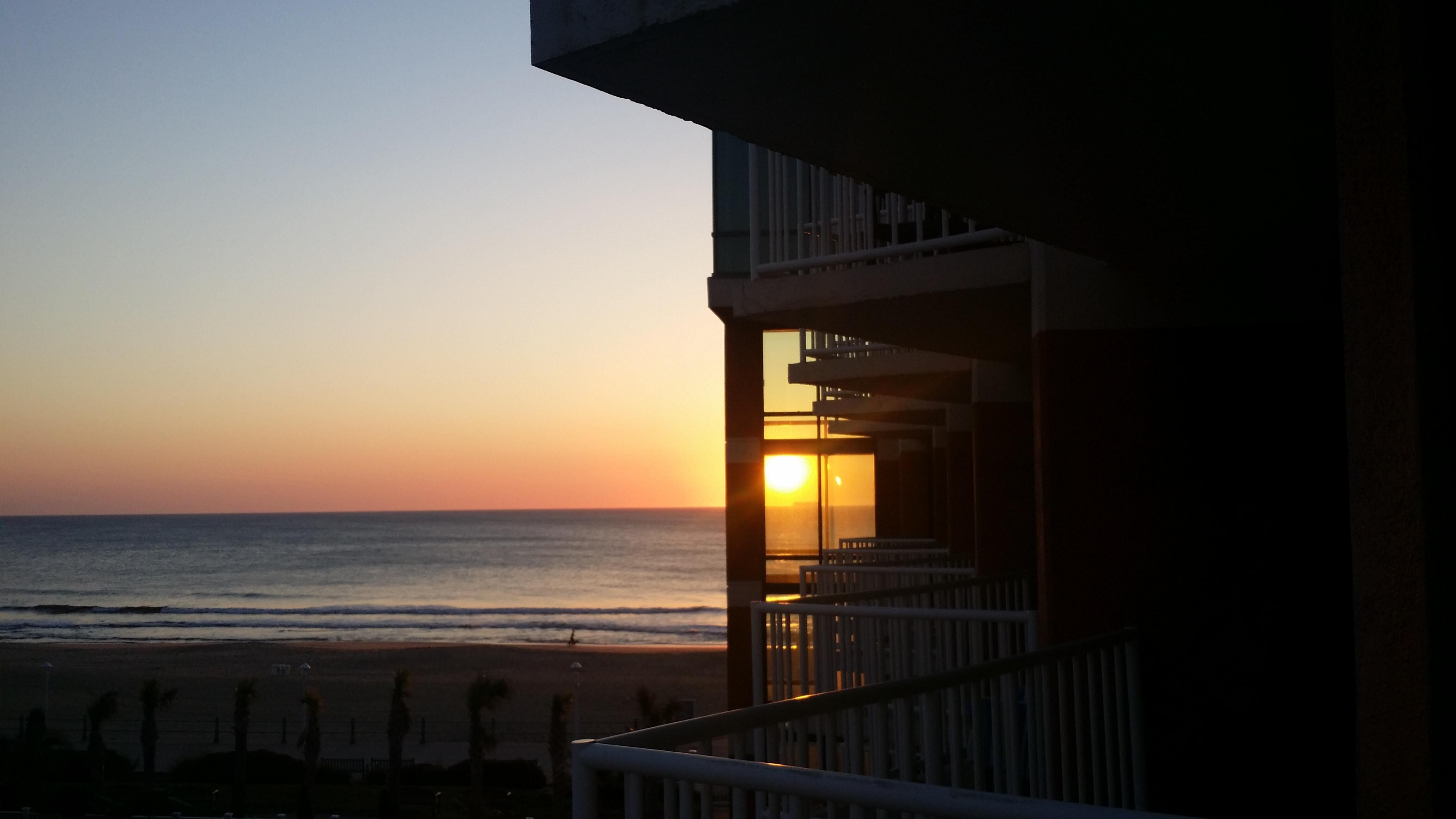 Sunset at the beach