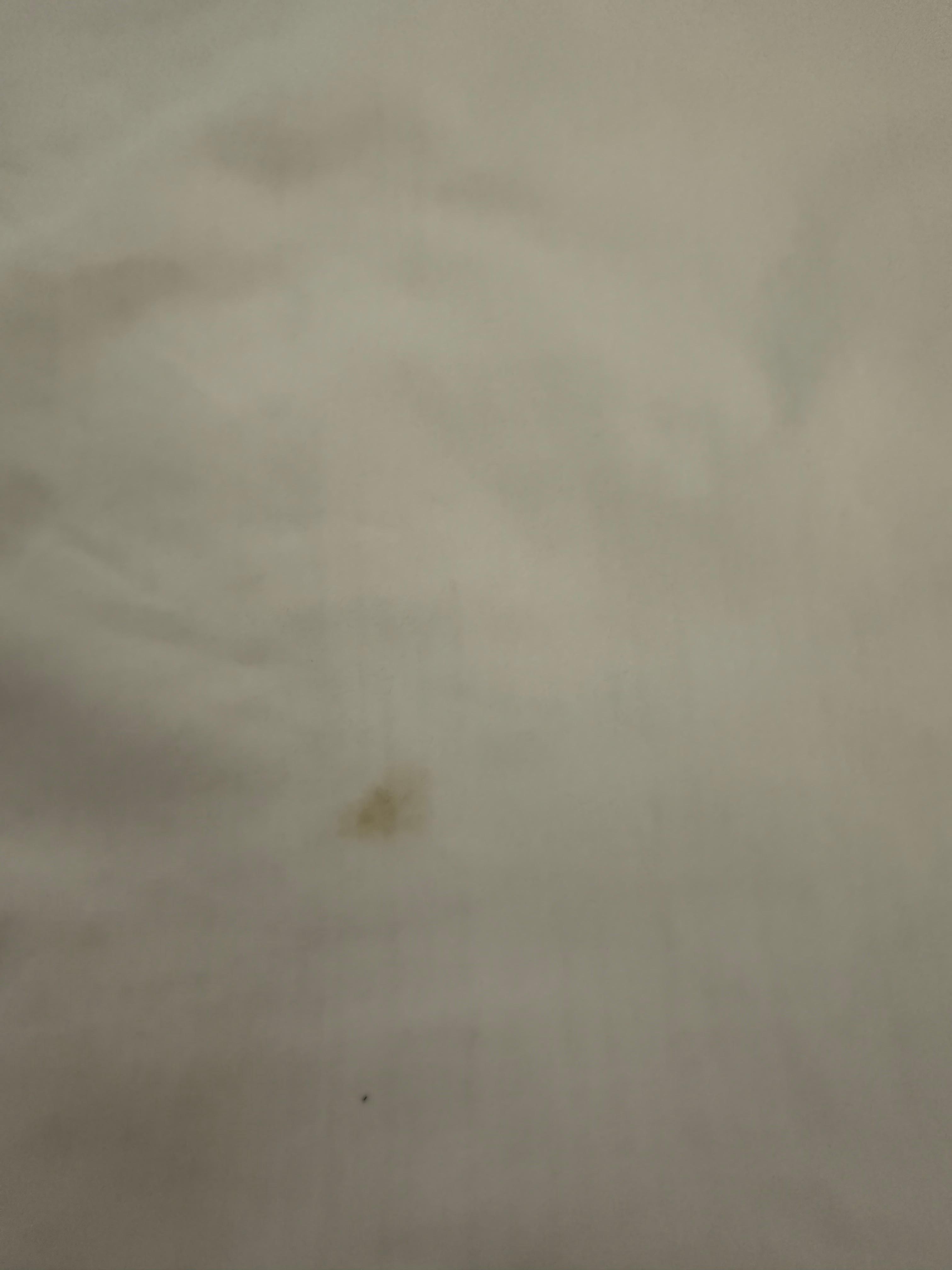 Stain on sheets 