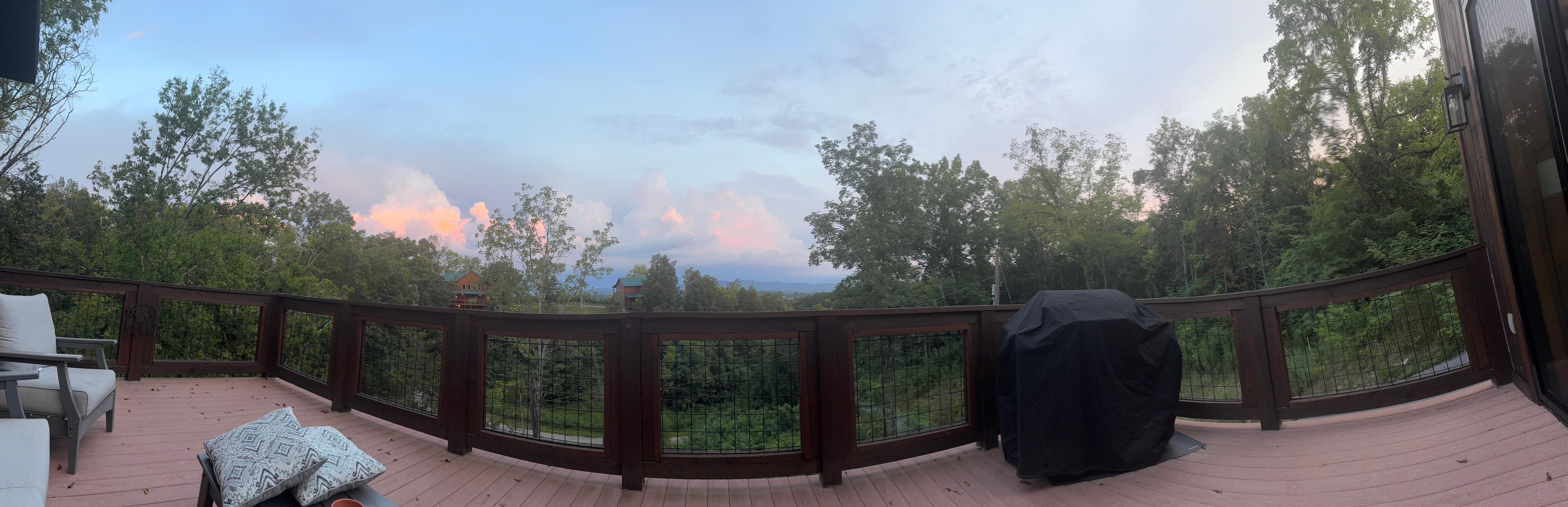 View from upper deck