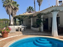 The beautiful outside area .