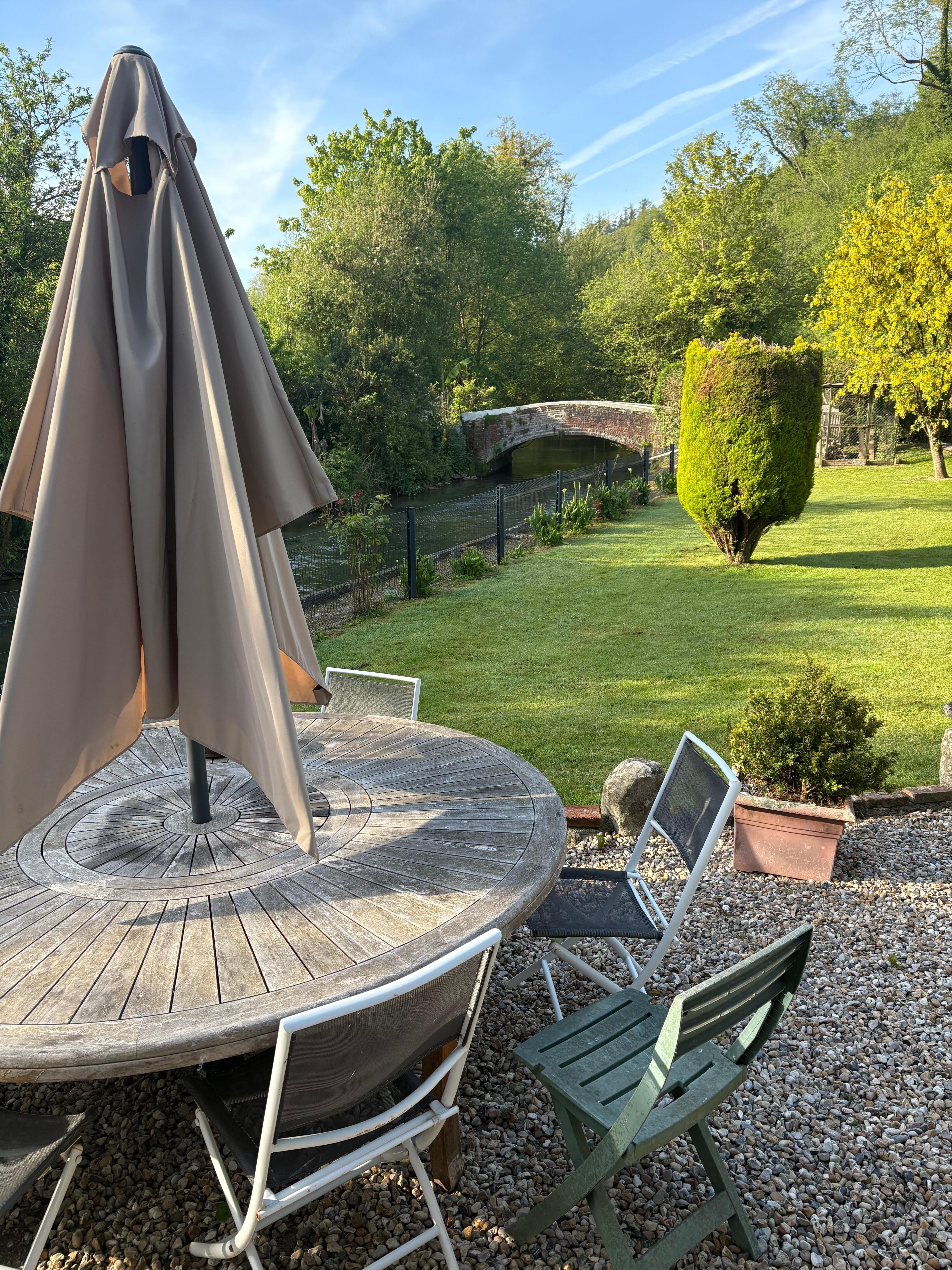 View from back door 