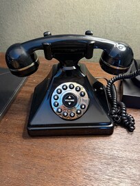 In room telephone was old school