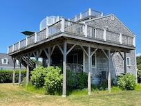 Rear of house