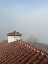 View from 2nd Floor Bedroom on a misty morning.