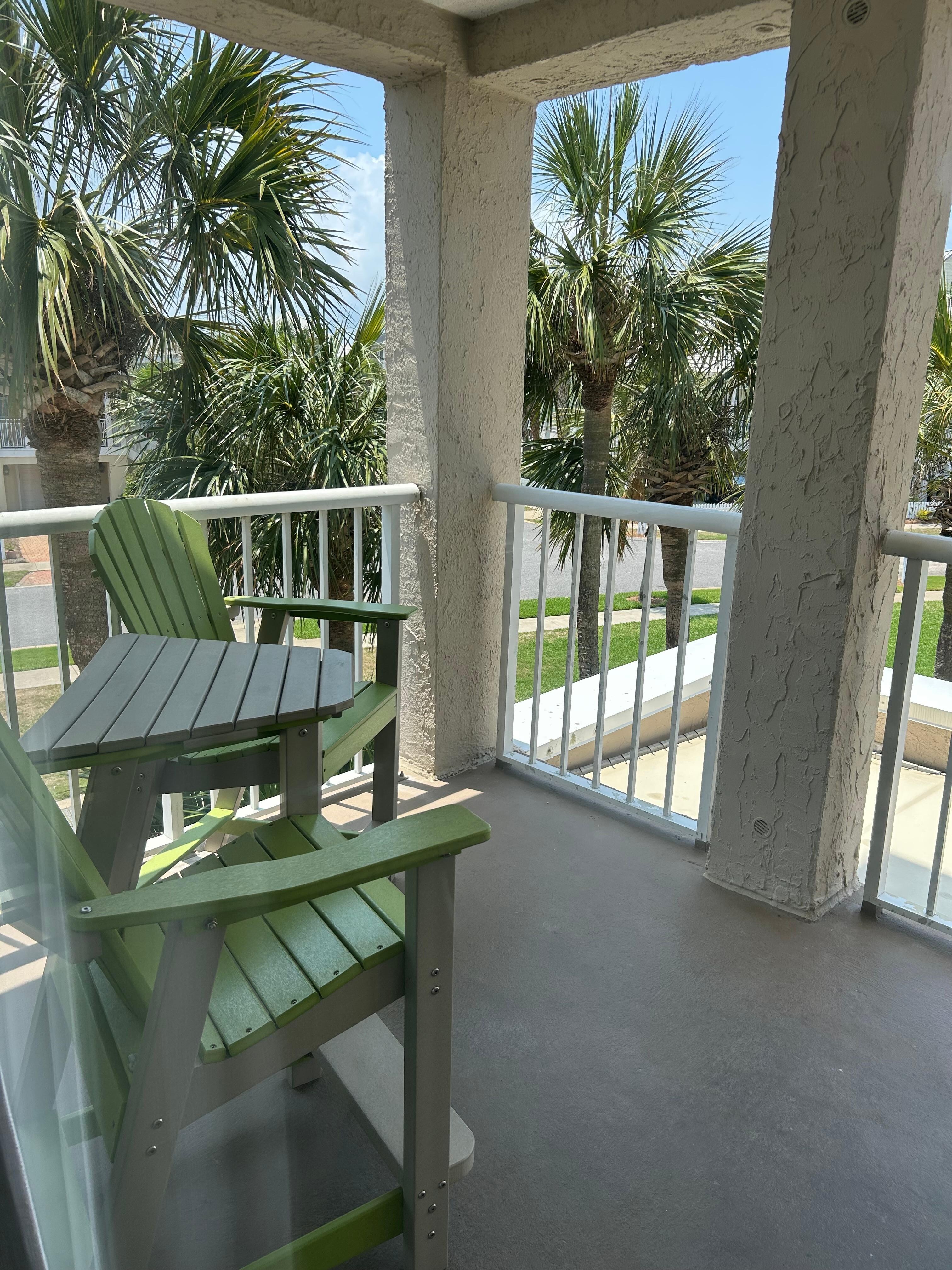 View from balcony