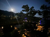 Lovely moon-lit evening.