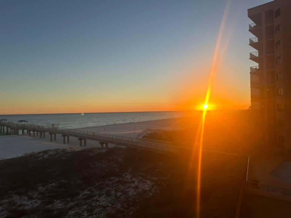 Sunset from the room balcony i 10 million %recommend 