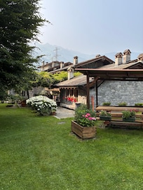 The main building.