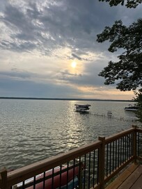Sunrise view from the dock