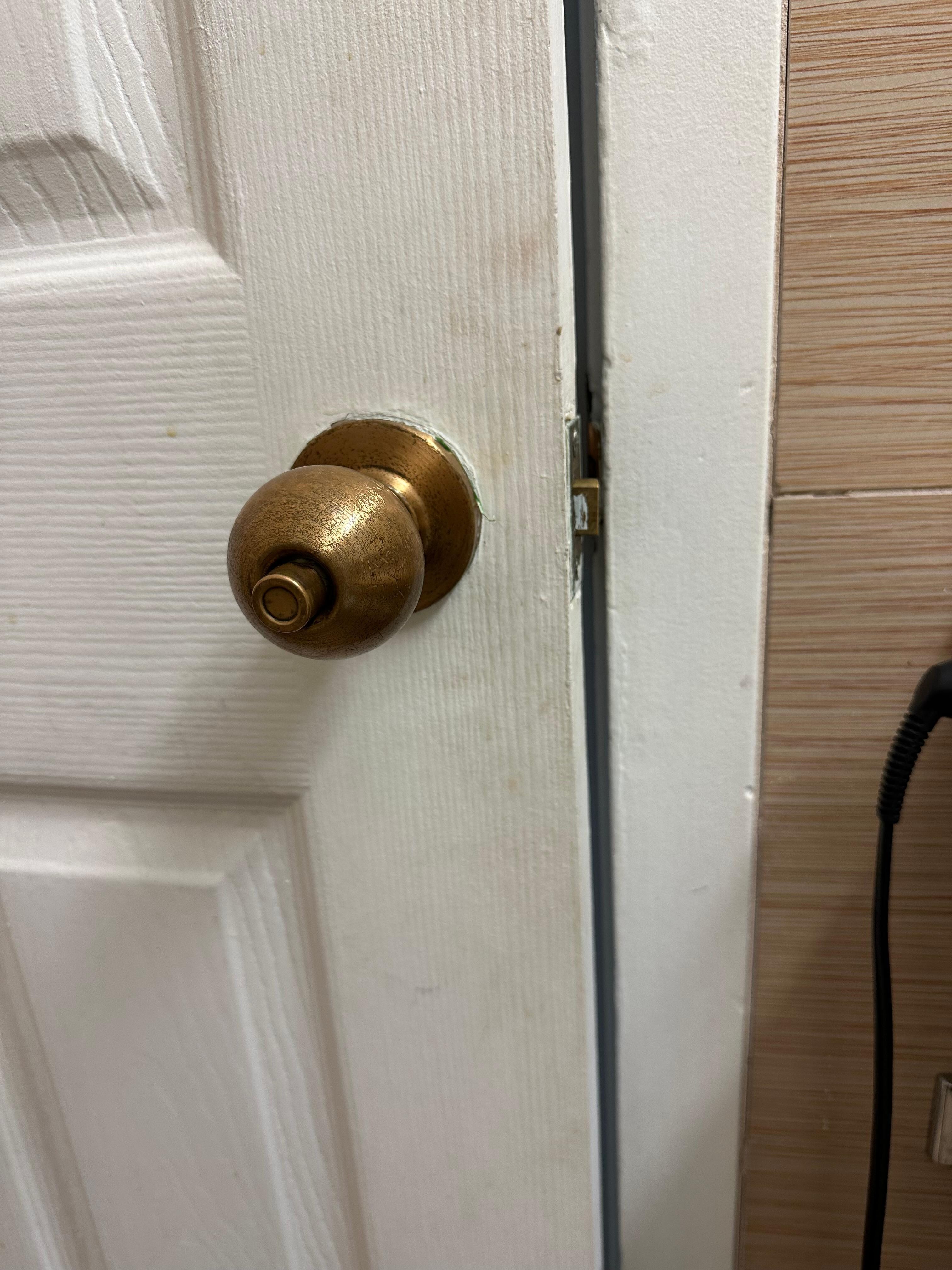 Bathroom door
