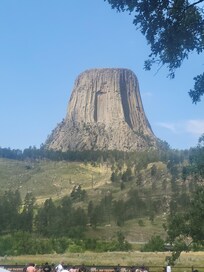 Rode to Devil's Tower,looped around to spearfish canyon , to Deadwood and then back to Custer. Great day ride