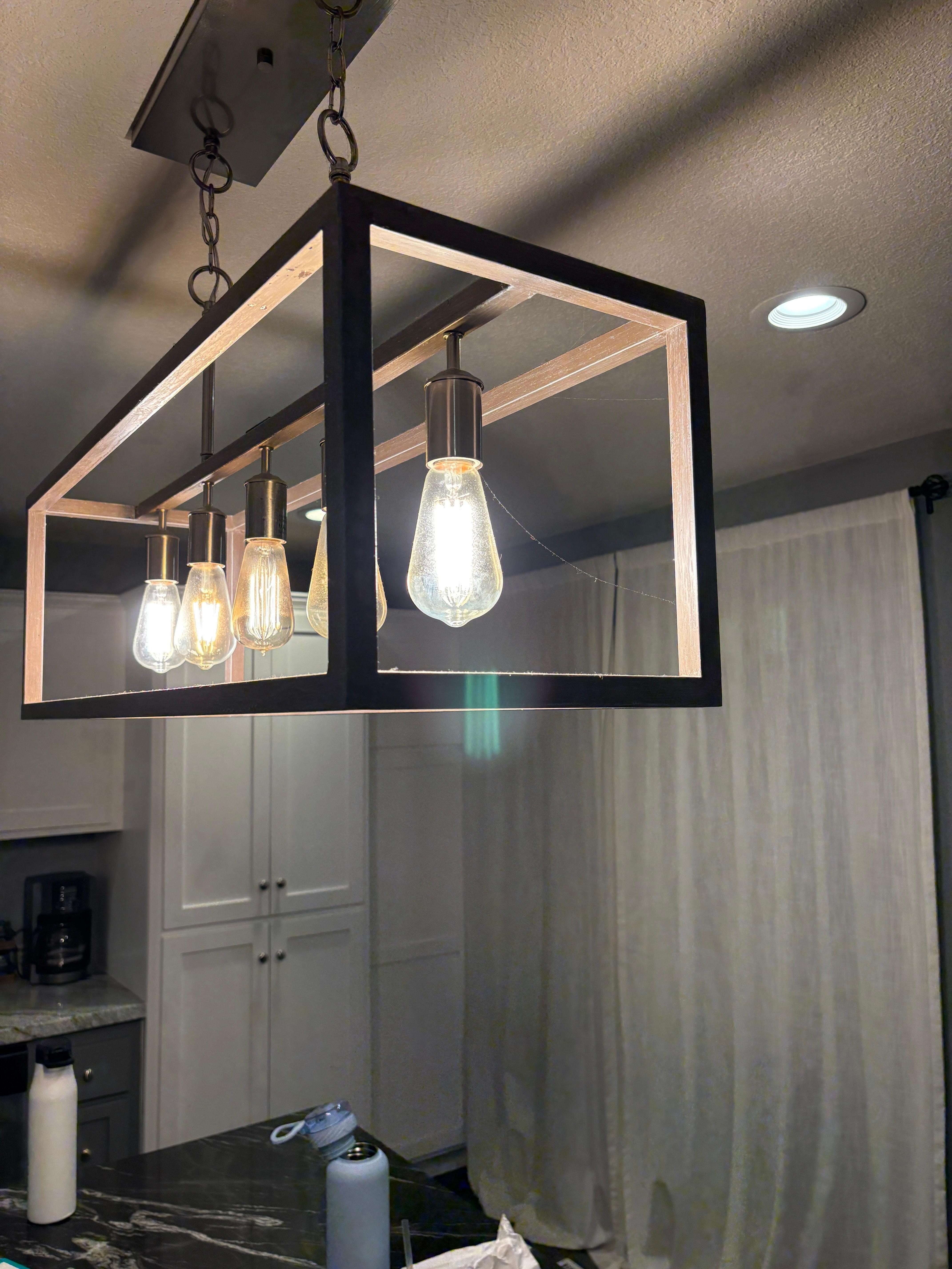 Spider webs in kitchen 