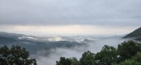 Cloudy and misty view.