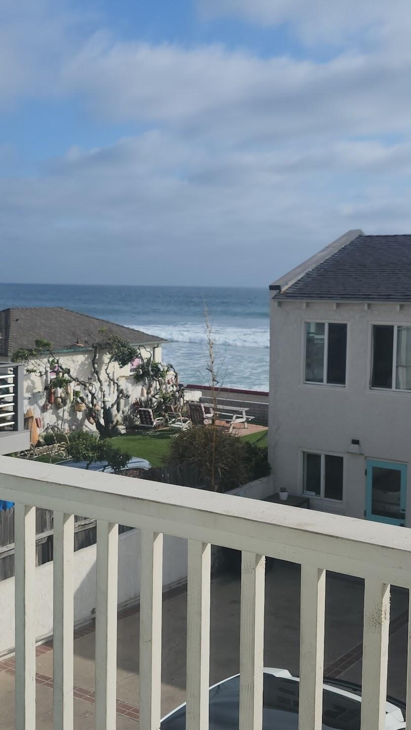 View from the patio, which is also the view from the living room and kitchen. Gorgeous!