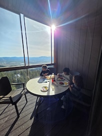 Breakfast with a view