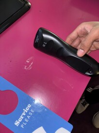 Random dry substance on remote