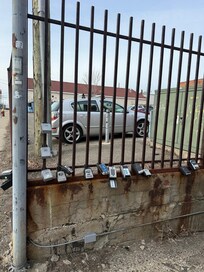 Reality, taken next day. No numbers. Not a single box opened when myself and two policeman tried to open every single box. Finally, one opened and it had no key and it was somewhere in the middle of the boxes.