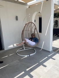 Loving the swing out back