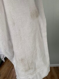 Dirty towels.