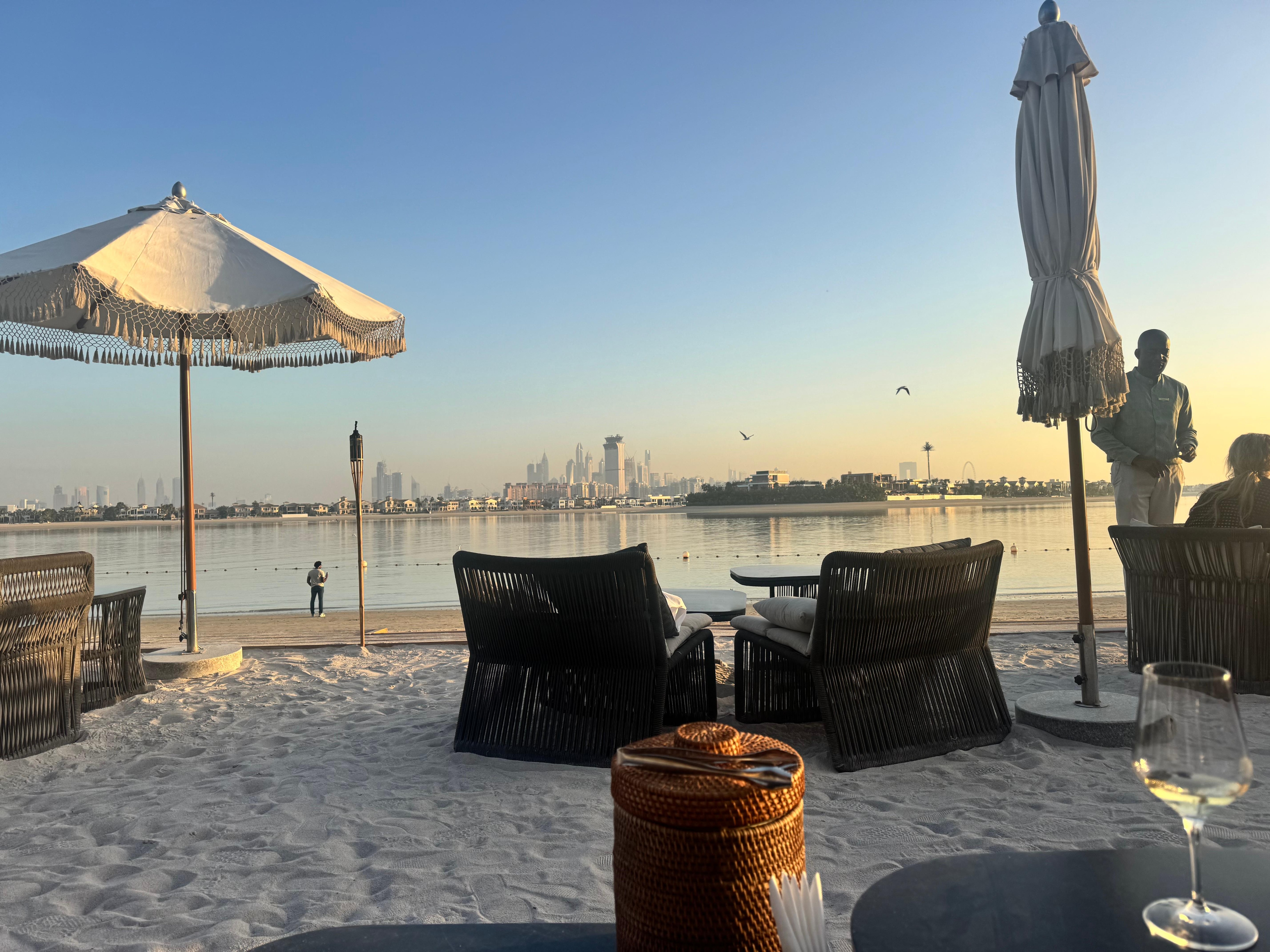 Laguna restaurant on the beach