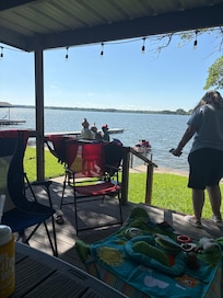 A view from the back deck.