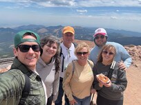 We took the train to Pikes Peak