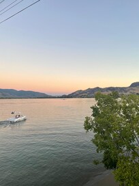 Stunning view of the lake from the room
