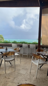 Vista do restaurante da cobertura