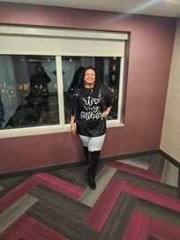 Enjoying my birthday and stay at Tru!