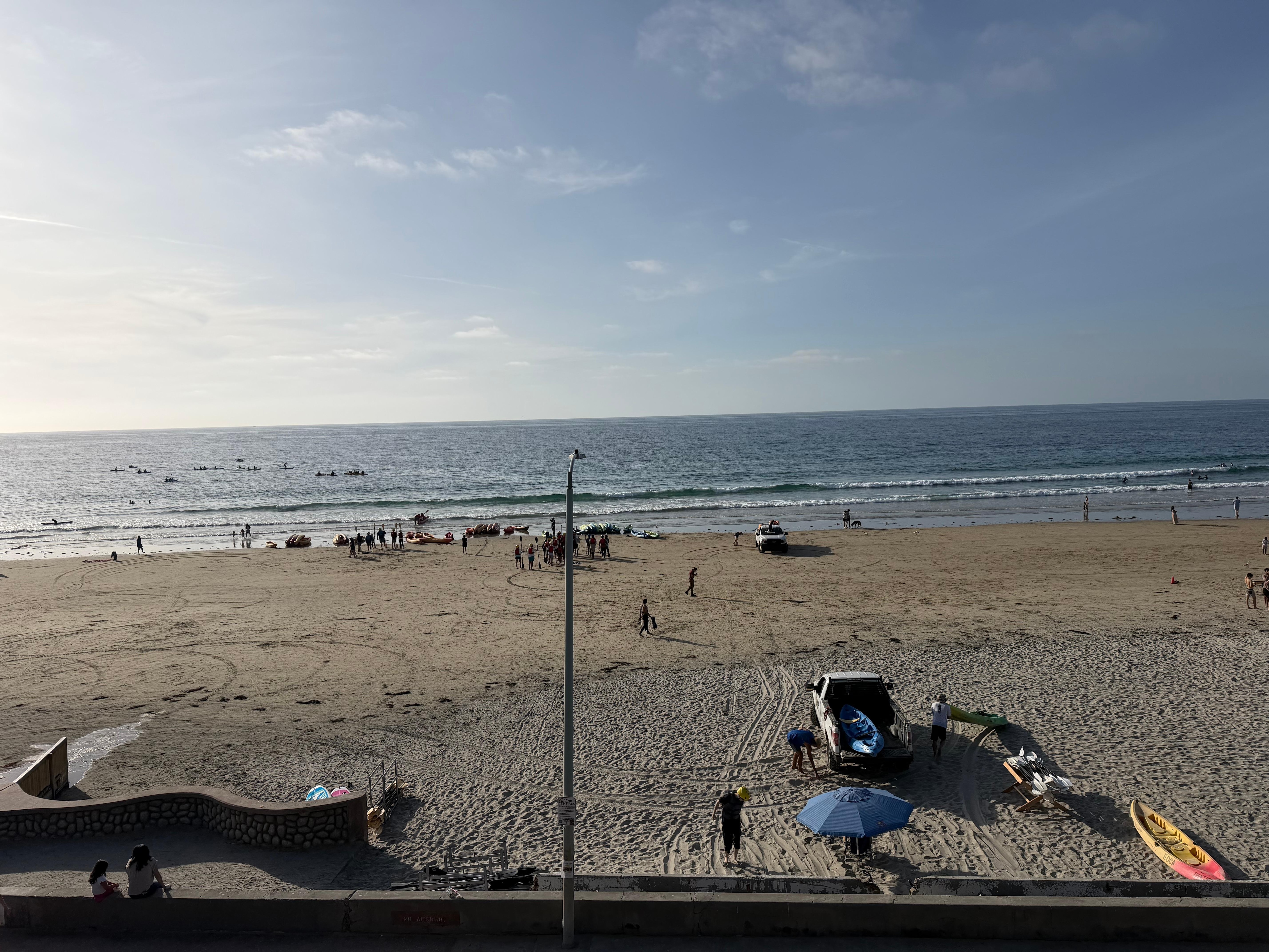 View from ocean side room 3rd floor balcony