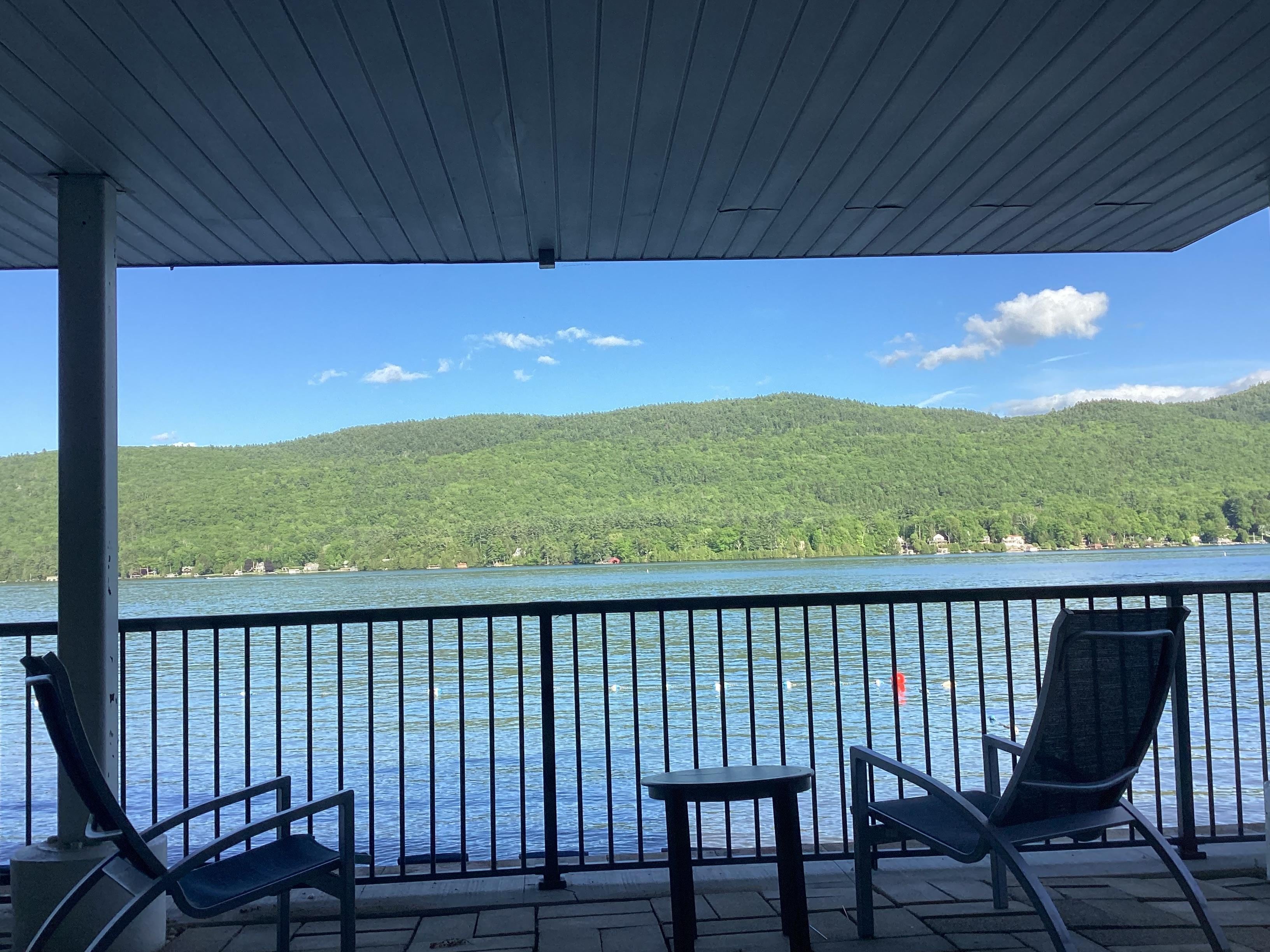 View from our doorway