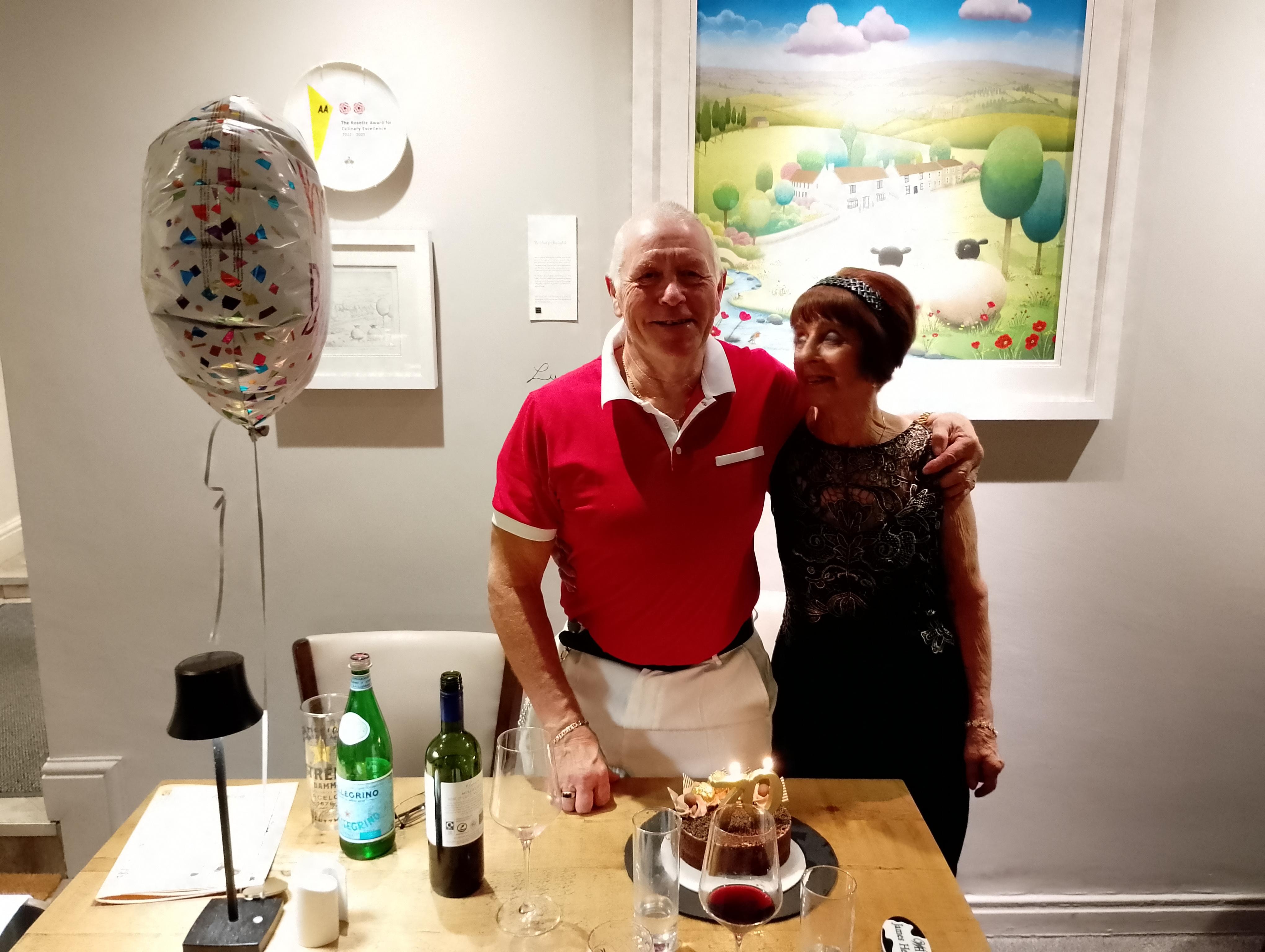 The food on the first night was a bit disappointing 